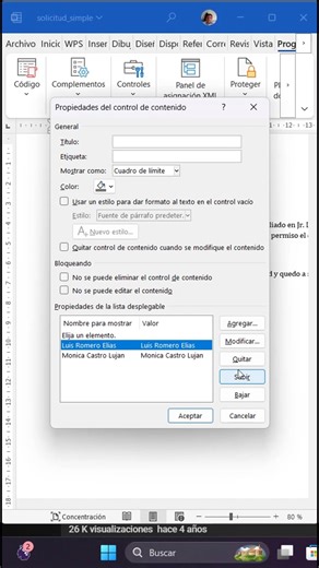 Descubre cómo insertar listas desplegables en Word para facilitar la organización de datos y agilizar tus documentos. #WordTips #ListasDesplegables #Productividad #WordFácil #AtajosWord | Etecnology