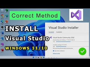 How to Download and Install Visual Studio on Windows 11/10? The Best Method