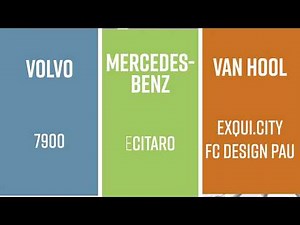 Busworld Awards 2019 - GRAND AWARD BUS 3 nominees