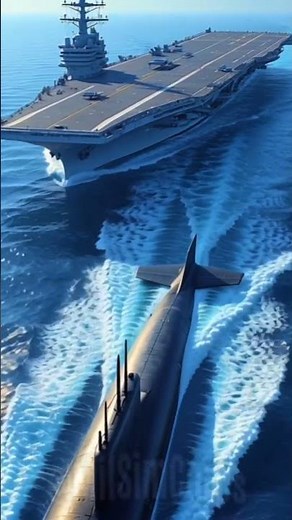Carrier & Sub Duo #military #navy #us #shorts