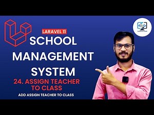 School Management System using Laravel || Teacher Management || Assign Teacher To Class #laravel11