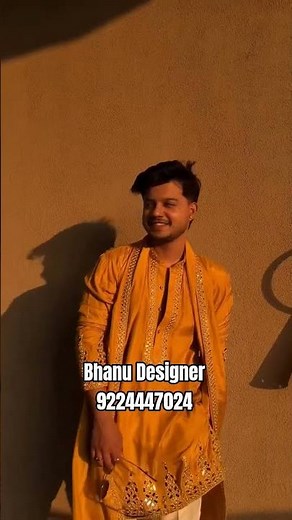 Yellow Kurta for Haldi Outfit Ideas for Men | Kurta Pajama for Men | Designer Kurta for Wedding