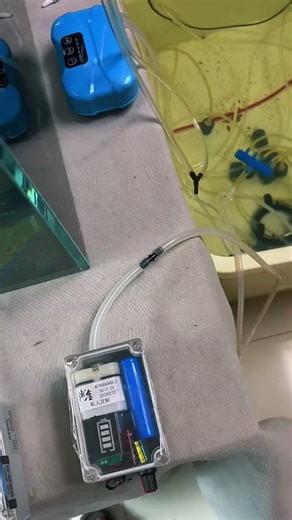 OIMG渔玺交直流两用静音便携式增氧泵野钓冲氧泵大功率充氧机充氧泵 迷你小钢炮-6400毫安 详情看图片