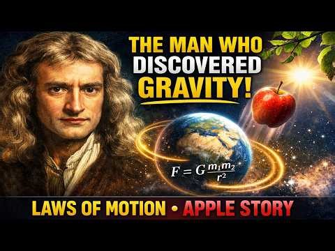 Isaac Newton Explained : Gravity, Laws of Motion & The Apple Story That Changed Science
