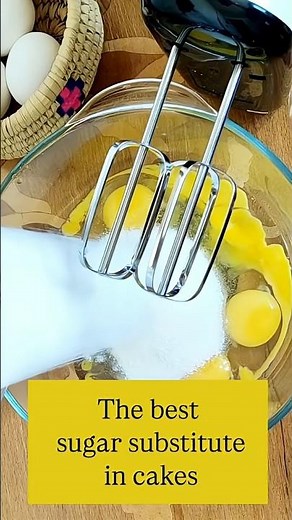 The best sugar substitute in cakes How to use in the description👌 #cake #recipe #baking