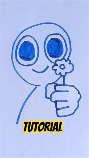 Fast and Funny Drawing Tutorial #crazilyfunny #shorts #art