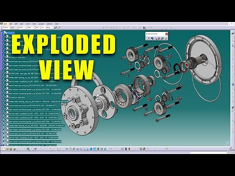 How to enable exploded view in CATIA V5