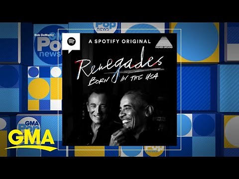 Barack Obama and Bruce Springsteen join forces for new Spotify podcast series | GMA