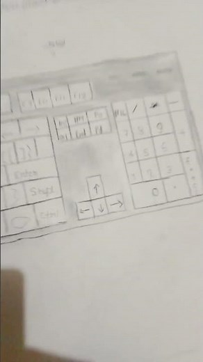 keyboard drawing