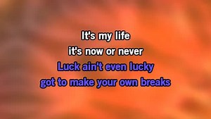 Karaoke It's My Life - Bon Jovi - CDG, MP4, KFN - Karaoke Version