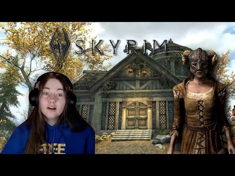 I Think This Is The Most Beautiful House In The Game! - Skyrim (First Ever Playthrough) #19