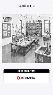 🎙 TOEFL Speaking 2026 Task 1: Student Art Studio | Listen & Repeat #194