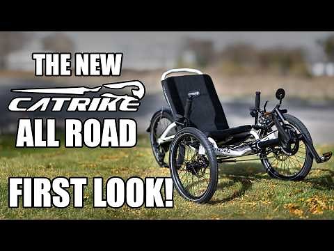 Catrike’s Newest Trike - Full Suspension ALL ROAD First Ride