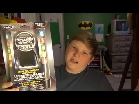 Action Replay Power Saves Pro 3DS {unboxing/tour}
