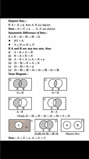 sets class 11 | revision set theory | sets oneshot revision 🎯