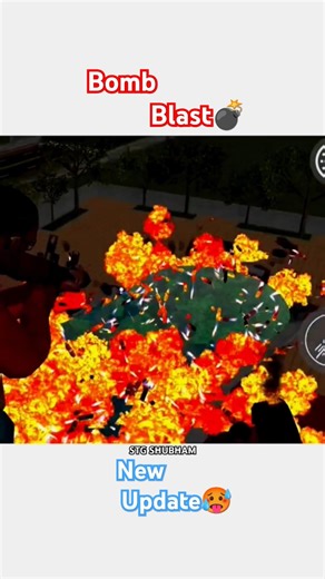 Swimming Pool Fuel Tank Tiki Bomb Indian Bike Driving 3d Gaming New #shorts 💣🥵