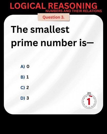 Numbers and Their Relations | Logical Reasoning MCQs