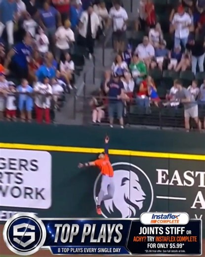 MLB Top Plays (pt 402): Cam Smith Robs HR vs Rangers #astros #mlb #baseball #topplays