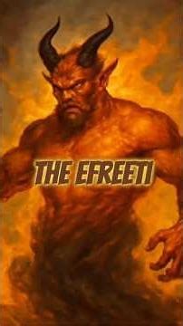 The Efreeti #dungeonsanddragons #dungeonmaster #monstermanual