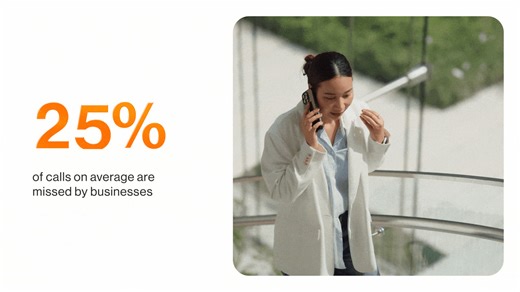 📞 One in four calls goes unanswered. How many of your missed calls turn into missed business? When customers can’t reach you, they move on to your competitors. Without an always-on communications system, businesses risk losing valuable connections before they even begin. RingCentral AI Receptionist (AIR) ensures your business never misses a call. With instant responses, intelligent call routing, and 24/7 availability, your front desk stays open, even when you’re off the clock. Never miss a cust