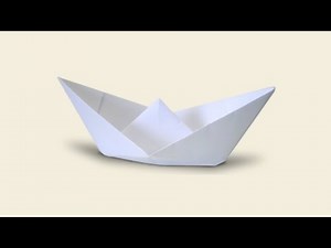como hacer un barco de papel fácil y rápido