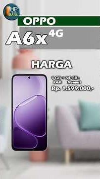 OPPO A6x 4G PRICE AND SPECIFICATIONS #latestphone #oppoa6x #oppoindonesia