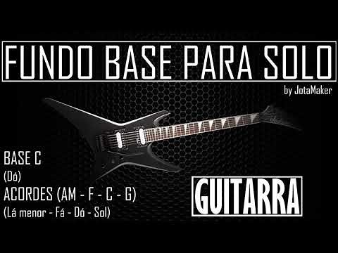 FUNDO BASE PARA TREINAR SOLO | GUITARRA | C MAIOR | by JotaMaker