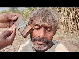Old-School Barber Tools Transform a Poor Worker Into a New Man | Heart-Touching Makeover