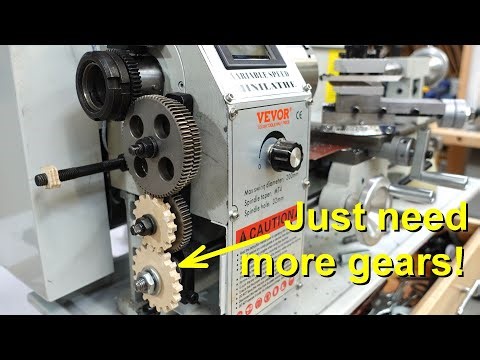 Cut *any* thread pitch on a metal lathe