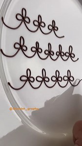 Chocolate Pipping Skill | Cake Pie