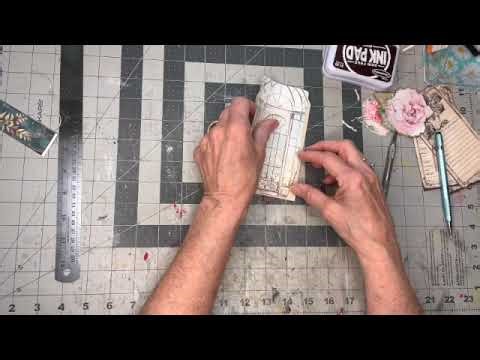 Easiest One Sheet Mini Journal (No Sew!) Beginner Friendly Junk Journal Tutorial