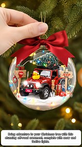 🚙✨ Surprise your adventure buddy with this unique ornament! A little symbol of wild roads & freedom—perfect for those who live life off the map 🎄💙 Purchase now: macustom.com/03hyqn011025 #macustom #personalizedgifts #giftideas #ornament #treedecor #offroadadventure #offroadcar #holidayseason | Just Be Cool
