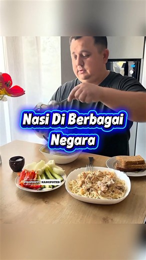 Nasi dari sudut pandang macam negara #food #kuliner