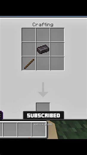 Minecraft me Craft a sword trim #minecraft #mcpe #shortsyoutubeshorts