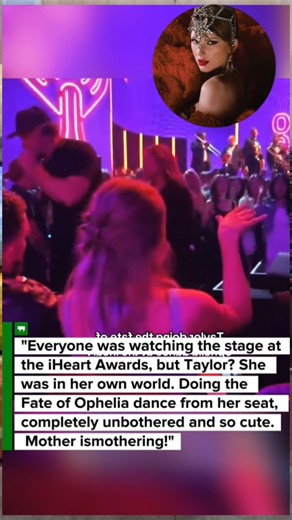 Taylor Swift is Just Like Us - Fate of Ophelia Dance in Her Seat #taylorswift
