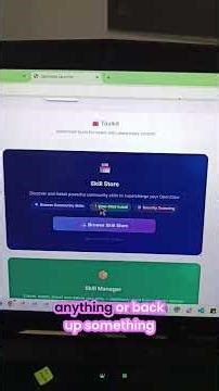 OpenClaw Launcher Update: Self-Improving Agents & Easy Management #shorts