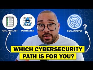 GRC Analyst vs SOC Analyst vs Pentester - Cybersecurity Jobs Explained for Beginners!