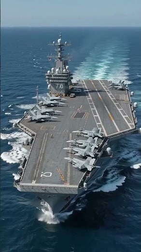 USS Gerald R. Ford (CVN-78) | America's Most Advanced Nuclear Aircraft Carrier | Discover America 🇺🇸