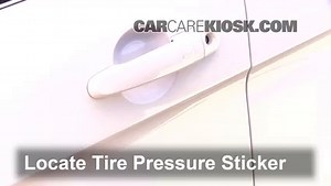 Pression des pneus pour 2014 Ford Taurus SHO 3.5L V6 Turbo