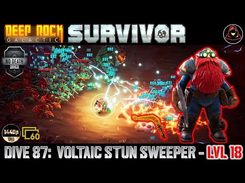 Deep Rock Galactic: Survivor | Dive 87: Mission Node - Voltaic Stun Sweeper (Haz 5)