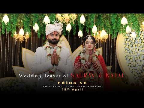 Wedding Teaser | Cinematic Edius V6 Project | Indian Wedding Project | Free Download | 9540642600