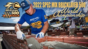 32K views · 408 reactions | Watch the 2022 SPEC MIX BRICKLAYER 500 World Championship LIVE Wednesday, January19th! Who will be named, "World's Best Bricklayer!" | SPEC MIX | Facebook