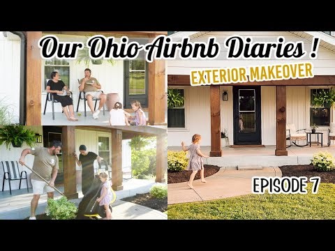 Landscaping our Airbnb | Outdoor Gardening & More! | Airbnb Diaries Ep.7