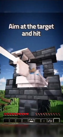 Minecraft Ultimate MachineGun | Turn your base into a fortress |#minecraft #shorts #minecraftbuild