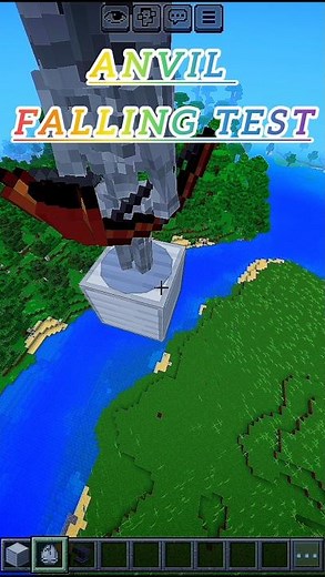 Minecraft anvil falling