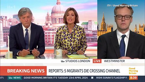 Susanna Reid challenges Illegal Migration Minister over Rwanda 'deterrent'