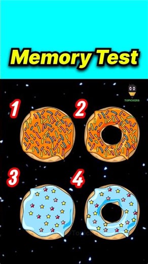 Memory Test | Only For Genius Remember Me - IQ Test 04 #shorts #riddles #viral