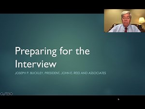Preparing for the Interview