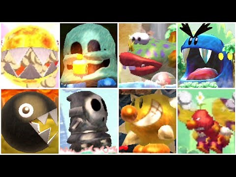 【ヨッシーNewアイランド】全敵キャラ集