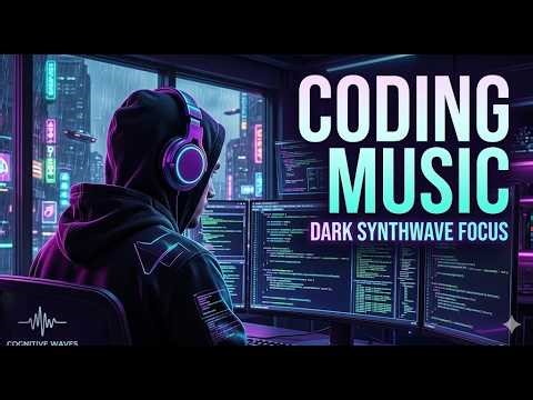 Sci-Fi Synthwave for Deep Work, Coding & Focus | Zero Distractions